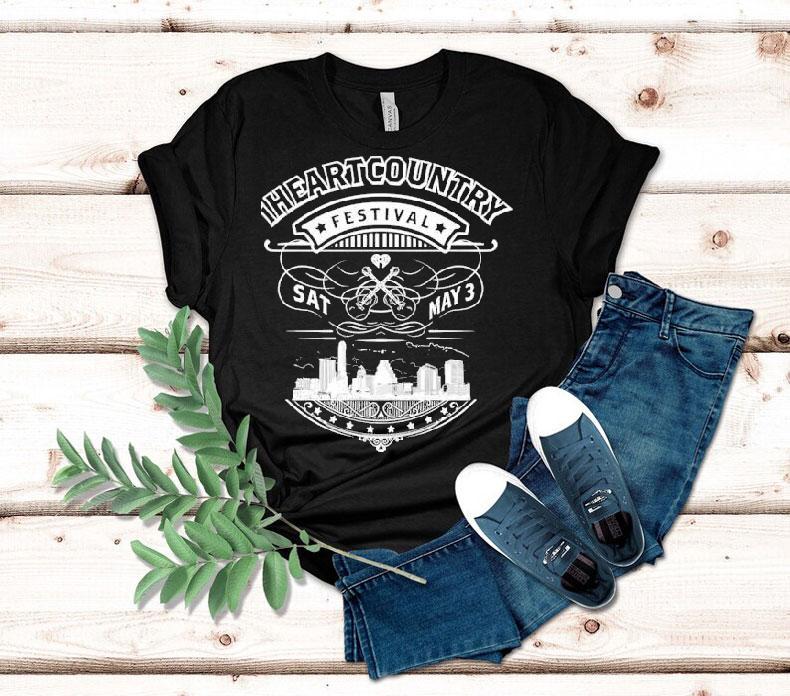Celebrate the 2025 iHeart Country Fest with this stylish skyline t-shirt Celebrate the 2025 iHeart Country Fest with this stylish skyline t-shirt