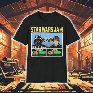 Darth Vader battles Luke in epic Star Wars tshirt