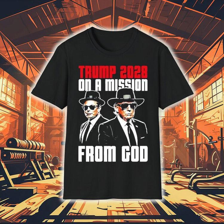 Divine mission inspired Trump 2028 and Elon Musk t-shirt Divine mission inspired Trump 2028 and Elon Musk t-shirt