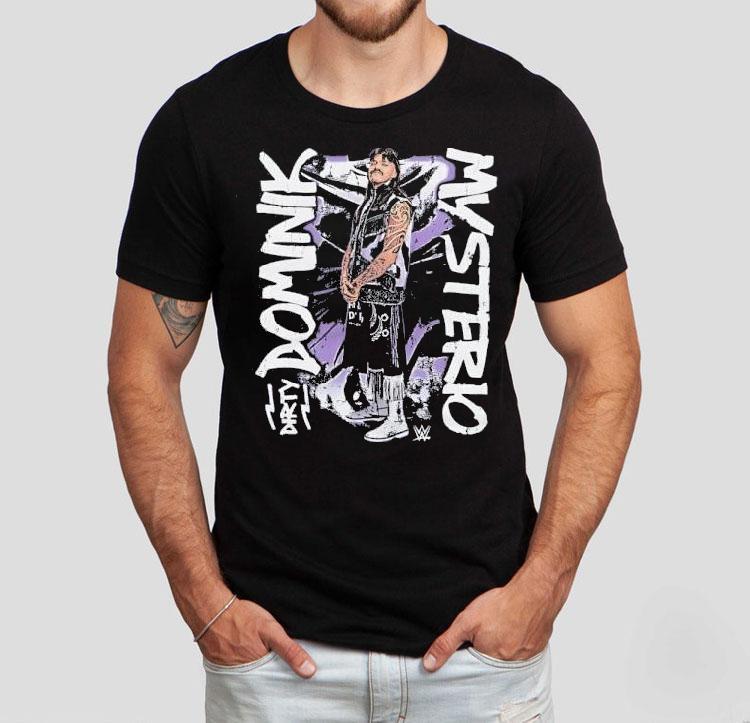 Dominik Mysterios controversial WWE wrestling tshirt Dominik Mysterios controversial WWE wrestling tshirt