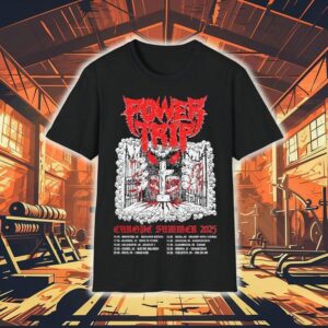 Euro summer 2025 tour power trip dates tshirt Euro summer 2025 tour power trip dates tshirt