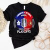 Exciting 2025 playoff showdown between Maple Leafs and Senators t-shirt