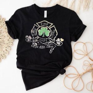 Fire Department Flame Design T-Shirt