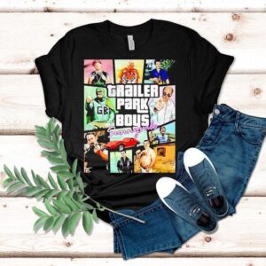 Grand Theft Auto inspired trailer park boys tshirt