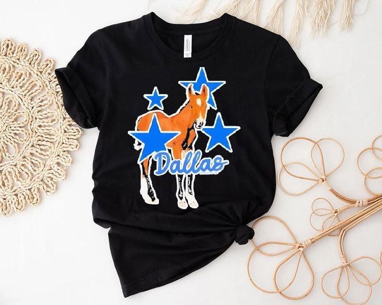 Honoring Dallas Top Horse Rider With Custom T-shirt Honoring Dallas Top Horse Rider With Custom T-shirt