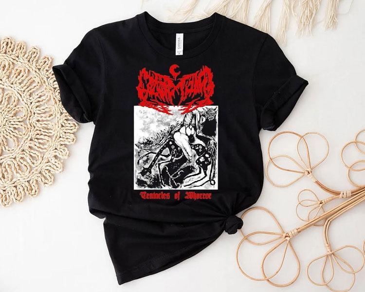 Horror inspired leviathan tentacles design tshirt Horror inspired leviathan tentacles design tshirt