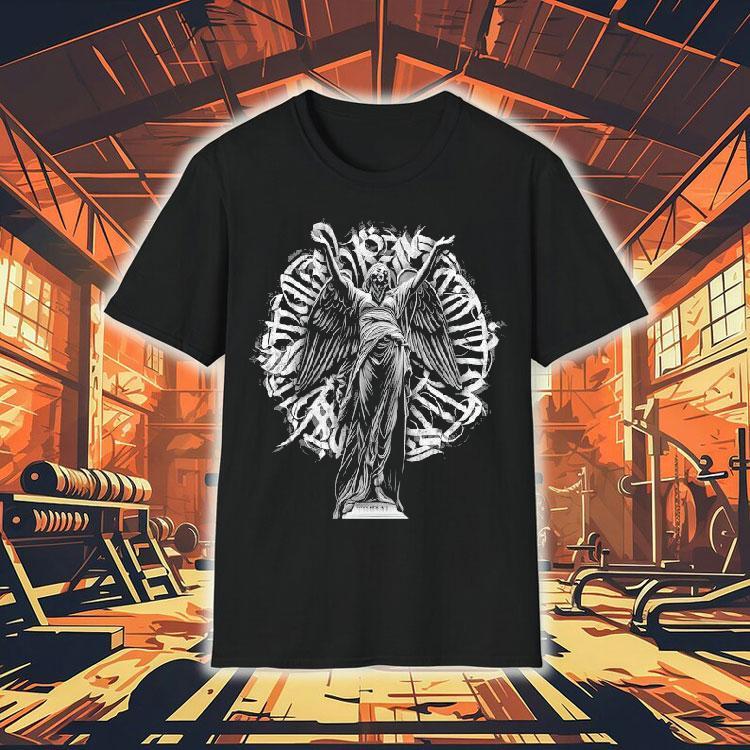 Hustle never stops in this tribal inspired t-shirt Hustle never stops in this tribal inspired t-shirt