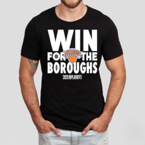 Knicks Victory Inspires NYC Pride In 2025 Playoffs T-shirt