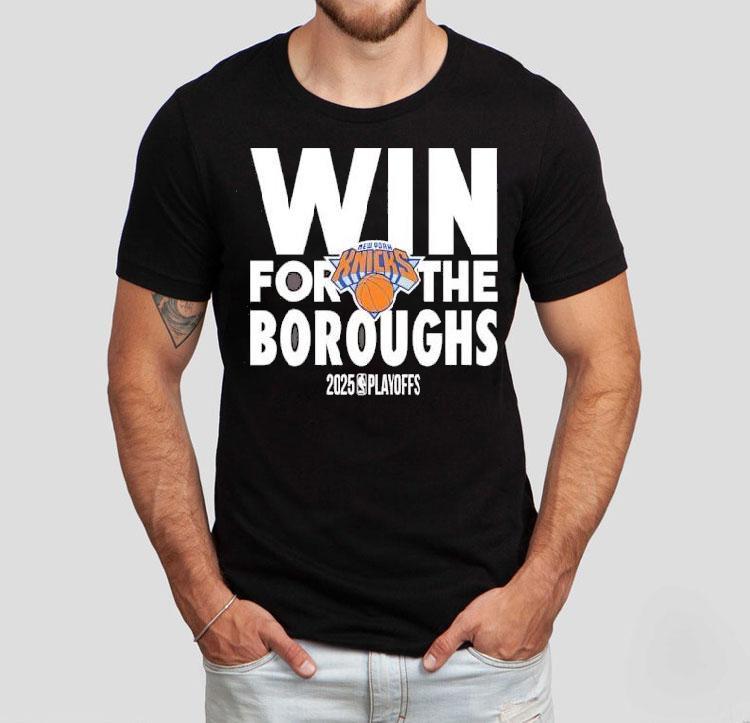 Knicks Victory Inspires NYC Pride In 2025 Playoffs T-shirt Knicks Victory Inspires NYC Pride In 2025 Playoffs T-shirt