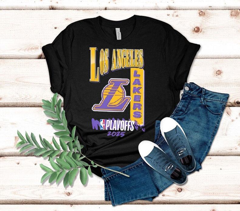 Lakers 2025 playoff excitement with this cool tshirt Lakers 2025 playoff excitement with this cool tshirt