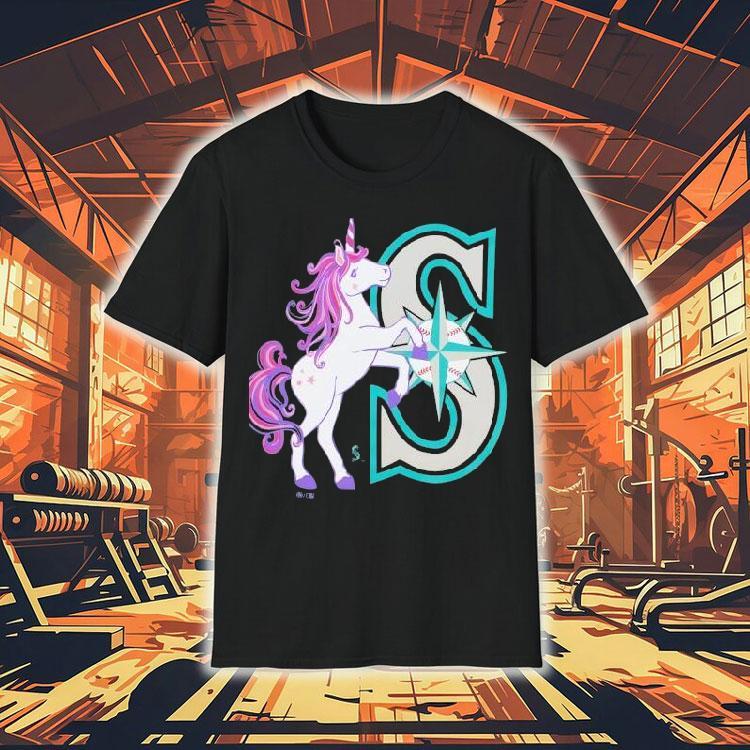 Magical Seattle Baseball Unicorn Tshirt Magical Seattle Baseball Unicorn Tshirt