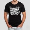 Metal design protest movement t-shirt