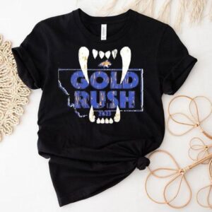 Montana Bobcats 2025 Gold Rush Edition Tshirt Montana Bobcats 2025 Gold Rush Edition Tshirt