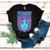 Mythical Medusa Design With Crossed Heart Detail Tshirt