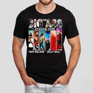 Post Malone massive concert event tshirt