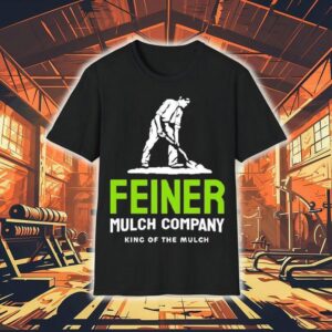 Premium Mulch Brand Digging Excellence Logo Tshirt