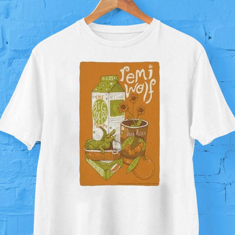 Remi Wolf Live at The Baycare Sound in Clearwater Florida May 2025 Tshirt Remi Wolf Live at The Baycare Sound in Clearwater Florida May 2025 Tshirt