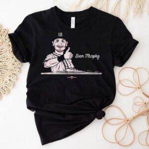 Sean Murphy shows approval with cool graphic t-shirt