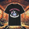 Skeleton rock vibes with Guns N Roses jungle tee t-shirt