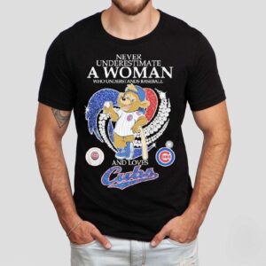Strong women who know baseball and adore the Cubs deserve this awesome t-shirt