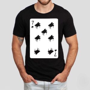 Stylish Seven Cactus Design T-Shirt