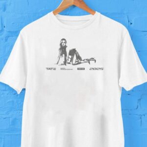 Tate McRae 2025 global tour exclusive t-shirt