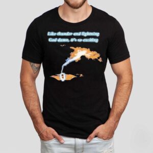 Thin Lizzy Rocks With Thunderous Energy On This Epic T-Shirt Thin Lizzy Rocks With Thunderous Energy On This Epic T-Shirt