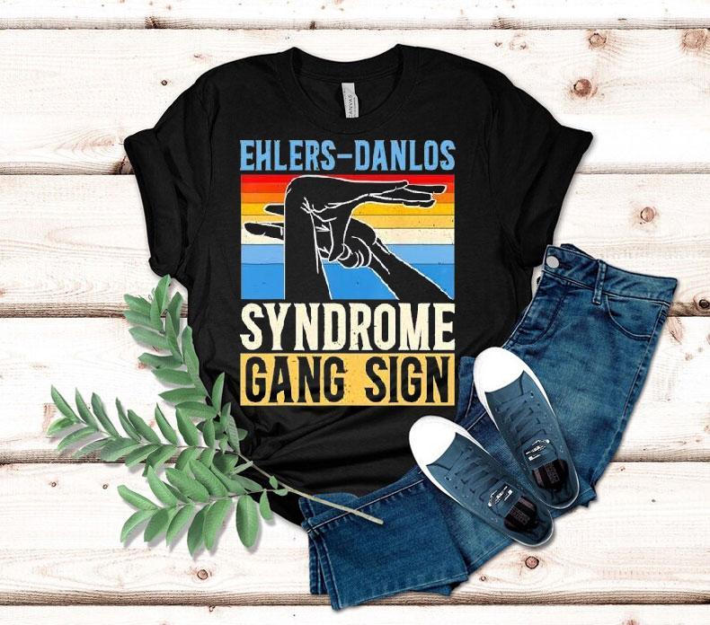 Unique hand gesture design for EDS awareness t-shirt Unique hand gesture design for EDS awareness t-shirt