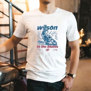 Wilson Returns Home In Classic Racing T-Shirt