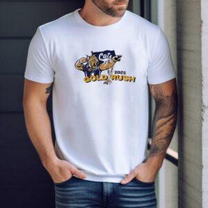2025 gold themed bobcats fan t-shirt