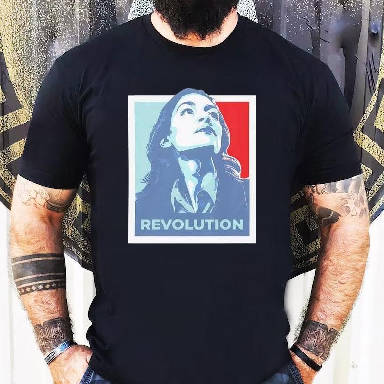 Alexandria Ocasio Bold Political Statement Tshirt Alexandria Ocasio Bold Political Statement Tshirt
