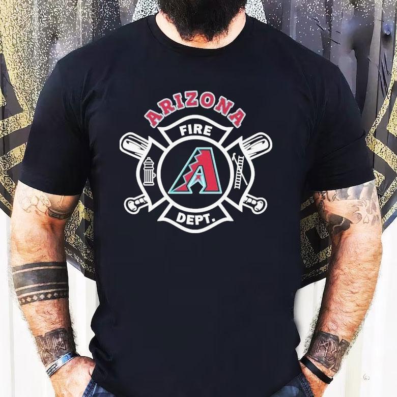 Arizona Diamondbacks honor local firefighters with special tshirt Arizona Diamondbacks honor local firefighters with special tshirt