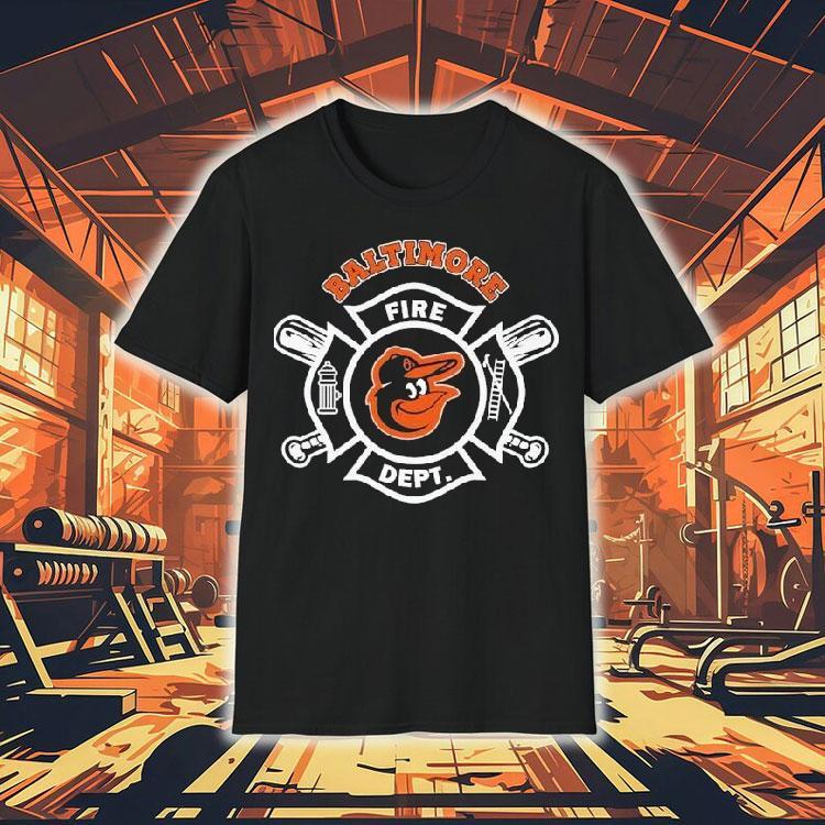 Baltimore Firefighters Honor Orioles With Custom Tshirt Baltimore Firefighters Honor Orioles With Custom Tshirt