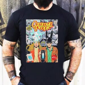 Black Mirror inspired everyday heroes comic design tshirt
