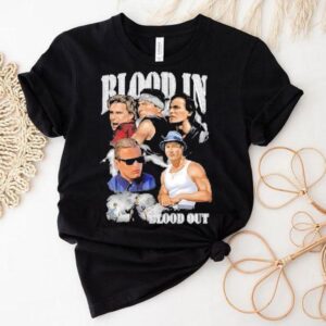 Blood In Blood Out gangsta style diamond design tshirt