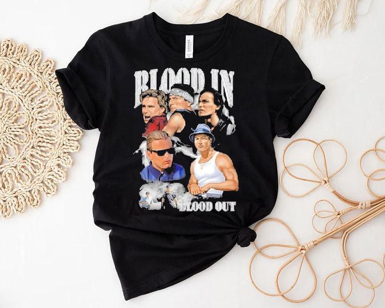 Blood In Blood Out gangsta style diamond design tshirt Blood In Blood Out gangsta style diamond design tshirt
