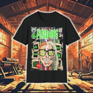 Butcher Billys dark comic art meets Black Mirror vibes on this edgy t-shirt