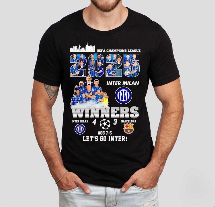 Celebrate Inter Milans 2025 Champions Victory With This Exclusive Tshirt Celebrate Inter Milans 2025 Champions Victory With This Exclusive Tshirt