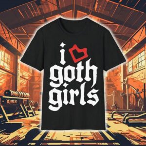Cool Gothic Girl Design Tshirt