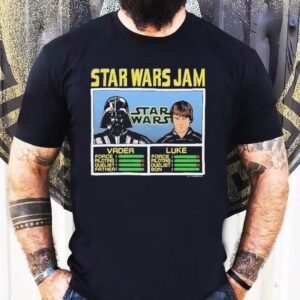 Darth Vader battles Luke in epic Star Wars tshirt