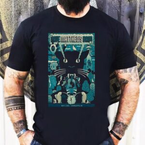 Dave Matthews Band live at First Ward Park Charlotte NC 2025 tshirt