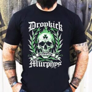 Dropkick Murphys announce 2025 tour with vintage Boston skull design t-shirt