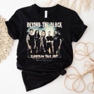 Exclusive snapshots from Beyond The Blacks 2019 Europe tour tshirt
