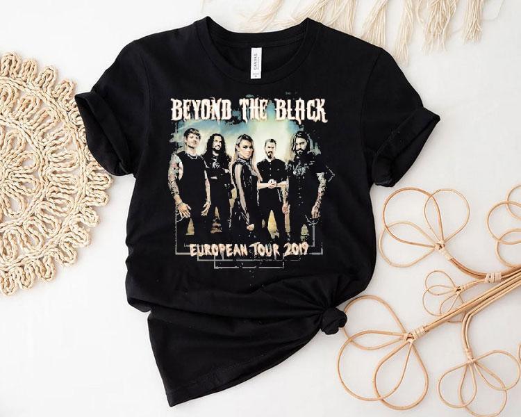 Exclusive snapshots from Beyond The Blacks 2019 Europe tour tshirt Exclusive snapshots from Beyond The Blacks 2019 Europe tour tshirt