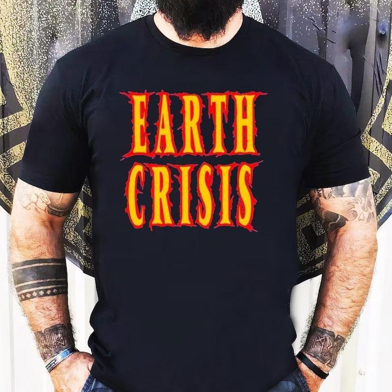 Fiery Earth Crisis Design T-shirt Fiery Earth Crisis Design T-shirt