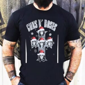 Guns N Roses holiday themed appetite destruction t-shirt