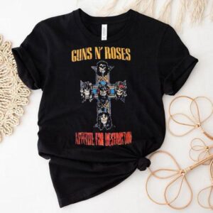Guns N Roses iconic concert look with this vintage tour tshirt