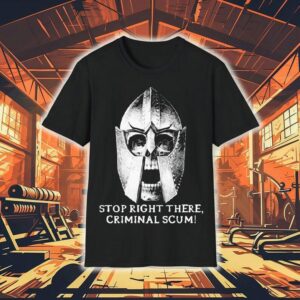 Halt lawbreaker llama menace design tshirt