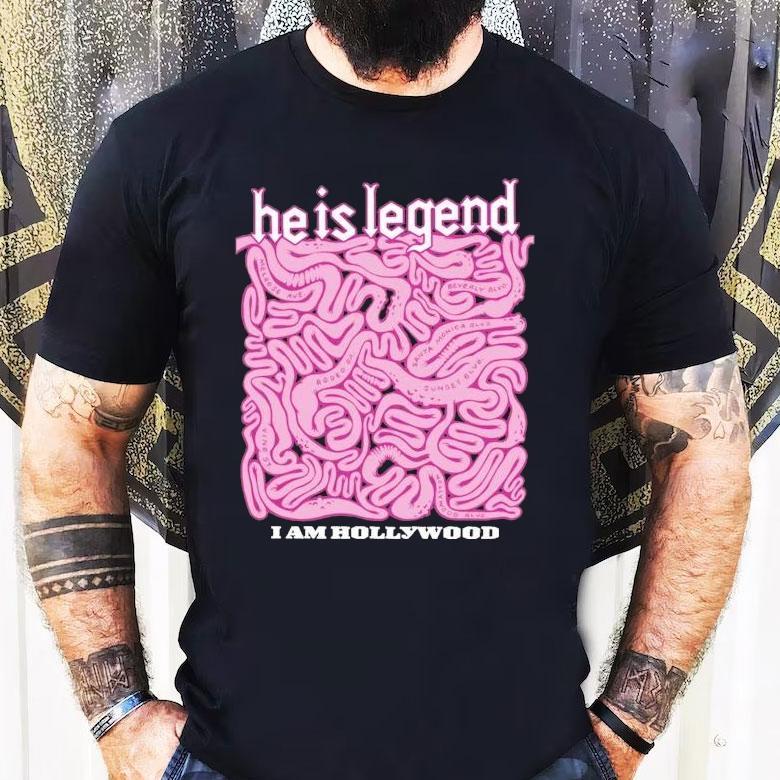 Hollywood rebel vibes with a bold statement tshirt Hollywood rebel vibes with a bold statement tshirt