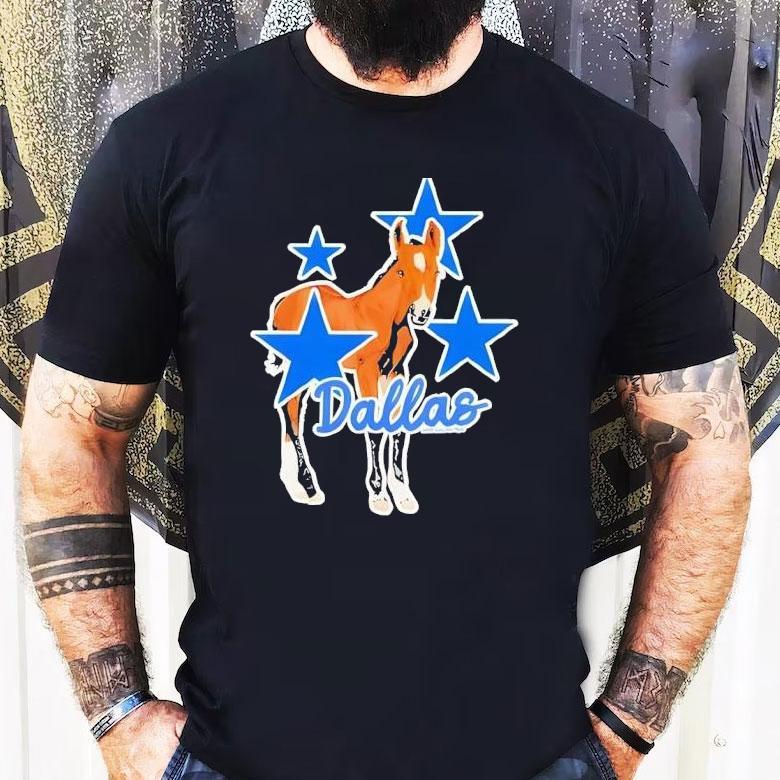 Honoring Dallas Top Horse Rider With Custom T-shirt Honoring Dallas Top Horse Rider With Custom T-shirt